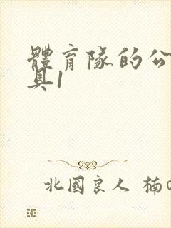 体育队的公用玩具1