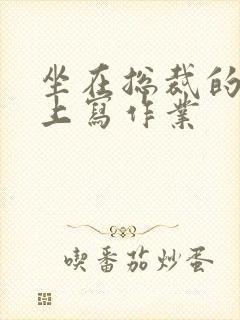 坐在总裁的木棒上写作业