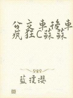 公交车后车座的疯狂C苏苏