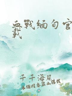 血战缅甸官方下载