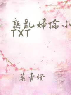 熟乱妇伦小说网TXT