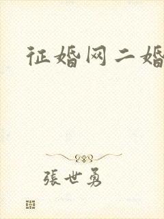 征婚网二婚