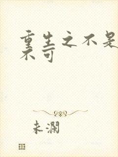 重生之不是非你不可