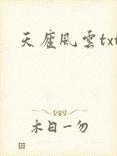 天庐风云txt