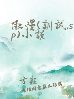 傲慢(训诫,sp)小说