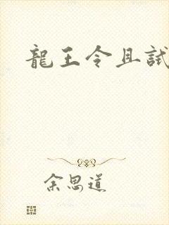 龙王令且试天下