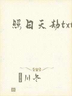 照日天劫txt