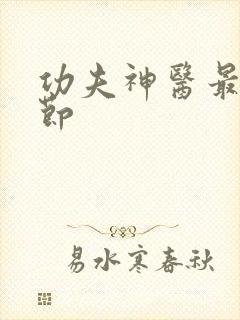 功夫神医最新章节