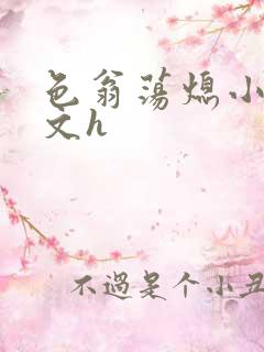 色翁荡熄小说全文h