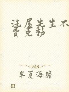 洗屋先生不打马费克动