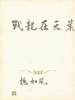 战龙在天叶凡