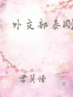 外交部泰刚死亡