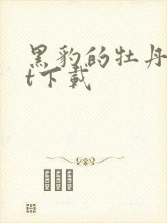 黑豹的牡丹txt下载