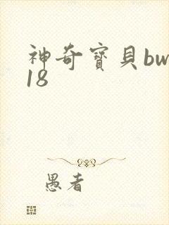 神奇宝贝bw118