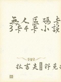无人区码卡二卡3卡4卡小说