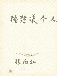 钟楚曦个人简历