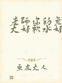 老师你的兔子好大好软水好多