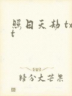 照日天劫 txt