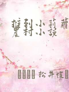 推到小莉萝稚嫩农村小说