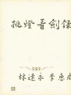 挑灯看剑录