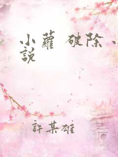 小萝 破除 小说