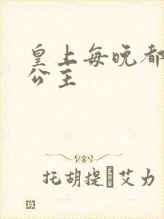 皇上每晚都要H公主