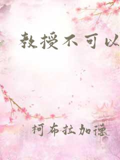 教授不可以全文