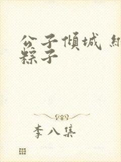 公子倾城 维和粽子