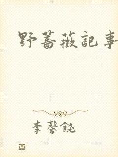 野蔷薇记事薄