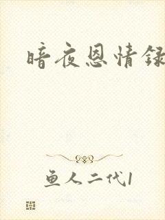 暗夜恩情录