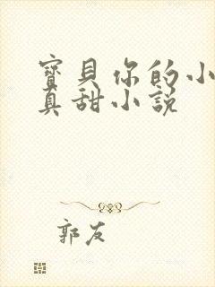 宝贝你的小花园真甜小说