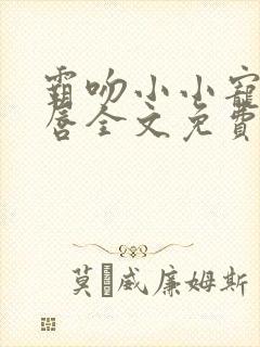 霸吻小小宠儿的唇全文免费阅读