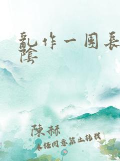 乱作一团长日光阴