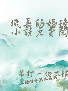 机长的婚后日常小说免费阅读