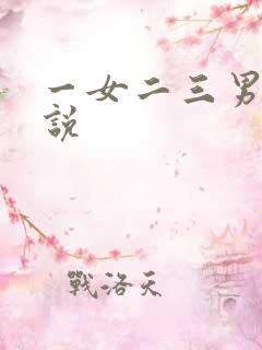 一女二三男事小说