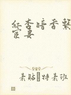 红杏暗香系列之宦妻