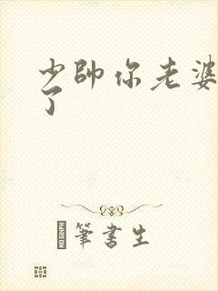 少帅你老婆又跑了