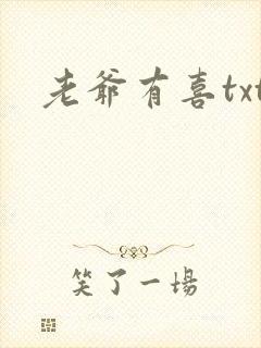 老爷有喜txt