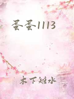 蛋蛋1113
