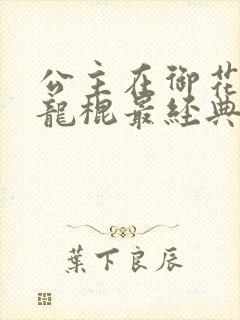 公主在御花园吃龙棍最经典的一句