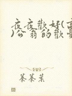 夜夜欢好(高h)公翁的欢爱h
