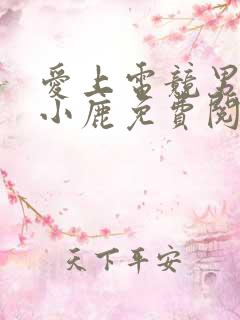 爱上电竞男神林小鹿免费阅读