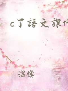 c了语文课代表