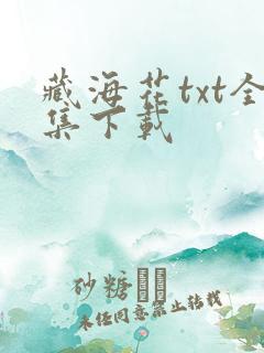 藏海花txt全集下载