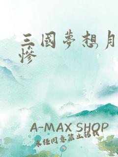 三国梦想月英无惨