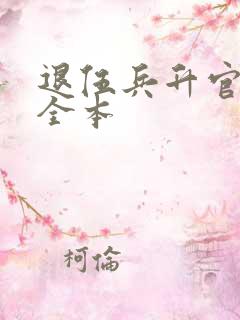 退伍兵升官记 全本