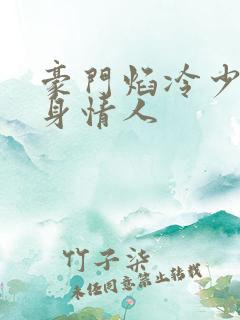 豪门焰冷少的替身情人