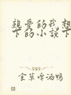 亲爱的我想你我下的小说下载