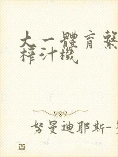 大一体育系精牛榨汁机