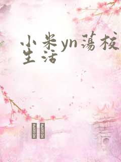 小米yn荡校园生活